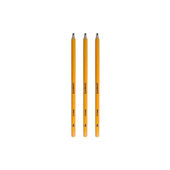 Lápis Grafite 9B SmartD Blister 3un - Material de Escrita e Desenho de Alta Qualidade