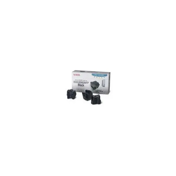 Pack de 3 Tintas Sólidas Xerox Preto 108R00726 | Compatível com Impressoras Xerox - bluepixel.pt