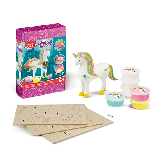 Fábrica de Pasta Modelar Unicórnio MAPED | Brinquedo Criativo para Crianças