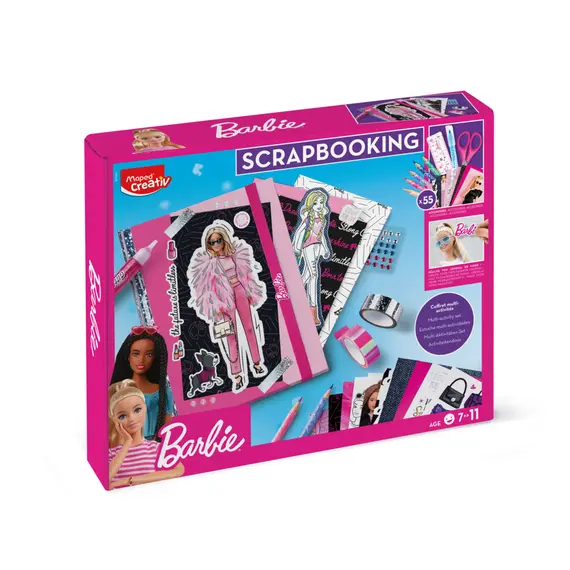 Álbum de Recortes Barbie MAPED | Álbum infantil para memórias e decoração na bluepixel.pt