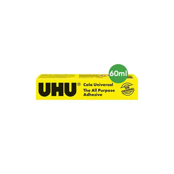 Cola Universal UHU 60ml Bisnaga | Cola forte para artesanato e reparações | bluepixel.pt