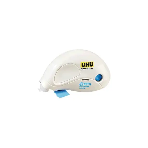 Fita Corretora UHU Roller 5mmx10m - Correção Precisa e Limpa | bluepixel.pt