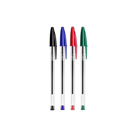 Esferográfica BIC Cristal 4 Cores 1mm - Caneta Multicolor para Escrita Diária | bluepixel.pt