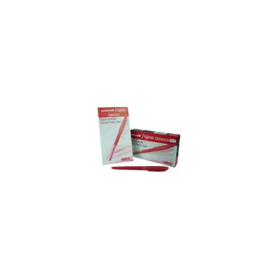 Esferográfica Gel Uni Ball Gelstick UM-170 Vermelha 0,7mm - Pack de 12 unidades | Bluepixel.pt