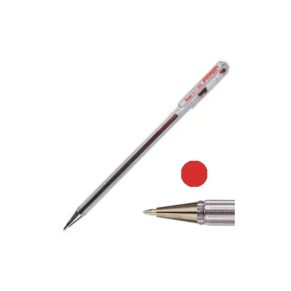 Esferográfica Pentel BK 77 Vermelha 0,7mm - Pack de 12 | Loja BluePixel