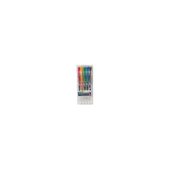 Esferográfica Gel Dong-A Jell-Zone 5 Cores 0,7mm - Canetas Coloridas de Qualidade | bluepixel.pt