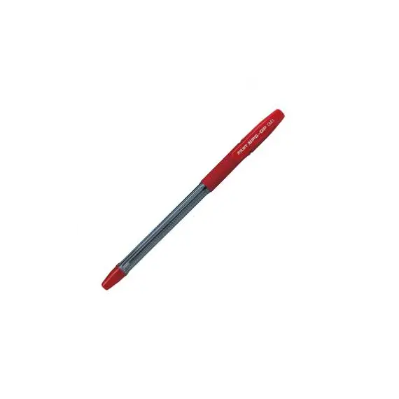 Esferográfica Pilot BPS-GP Grip Vermelha 1mm - Escrita de Qualidade na bluepixel.pt
