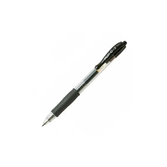 Esferográfica Gel Pilot G-2 Retrátil Preto 0,5mm - Caneta de Alta Qualidade para Escrita Precisa