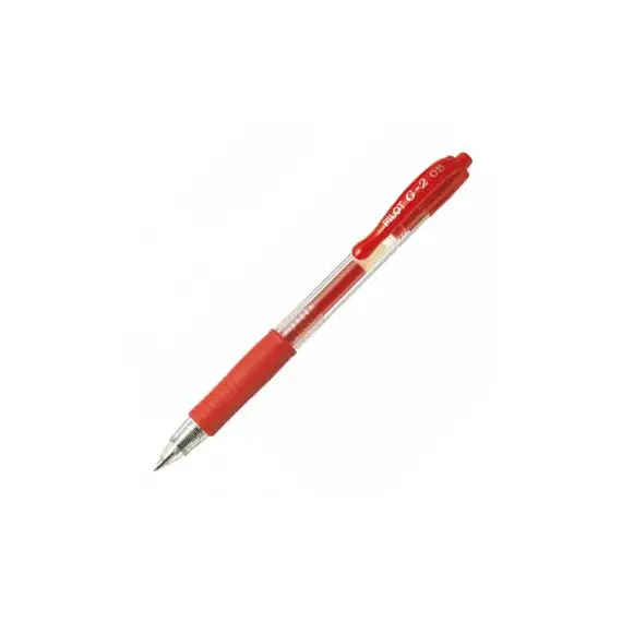 Esferográfica Gel Pilot G-2 Retrátil Vermelho 0,5mm | Loja bluepixel.pt