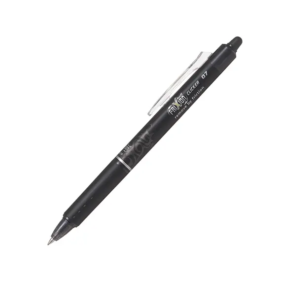 Esferográfica Gel Pilot Frixion Ball Clicker Preto 0,7mm | Loja BluePixel