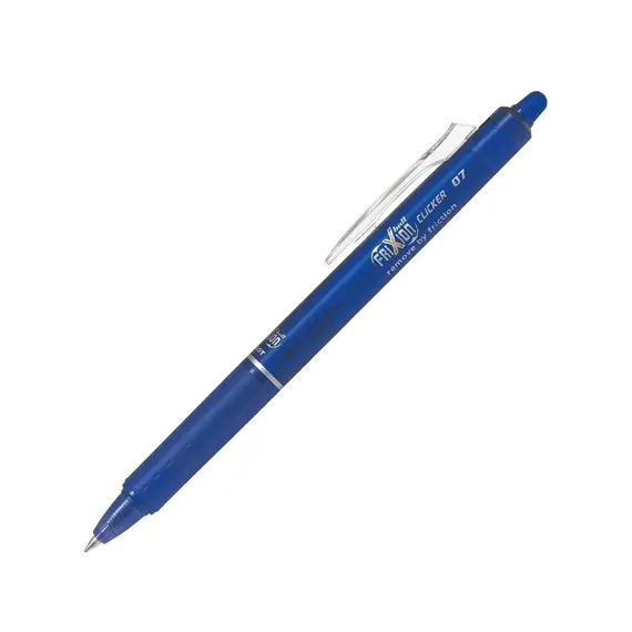 Esferográfica Gel Pilot Frixion Ball Clicker Azul 0,7mm - Escrita Suave e Apagável | bluepixel.pt