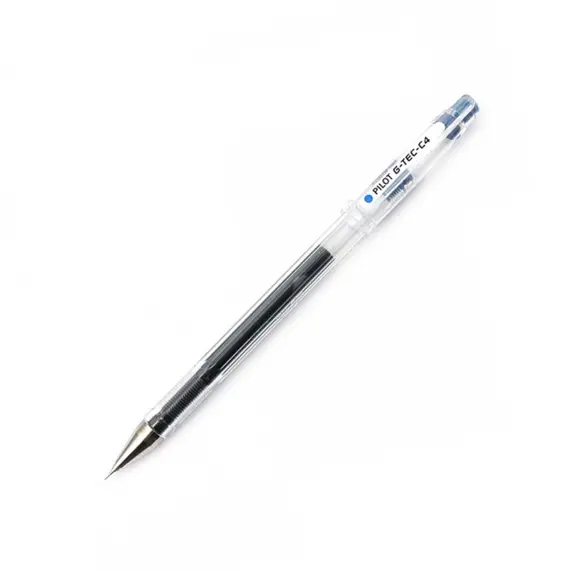 Esferográfica Gel Pilot G-TEC-C4 Azul 0,4mm - Escrita Precisa e Suave | bluepixel.pt
