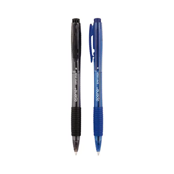 Esferográfica Epene Ball Point Retrátil 2 Cores 1mm - Escrita de Qualidade na bluepixel.pt