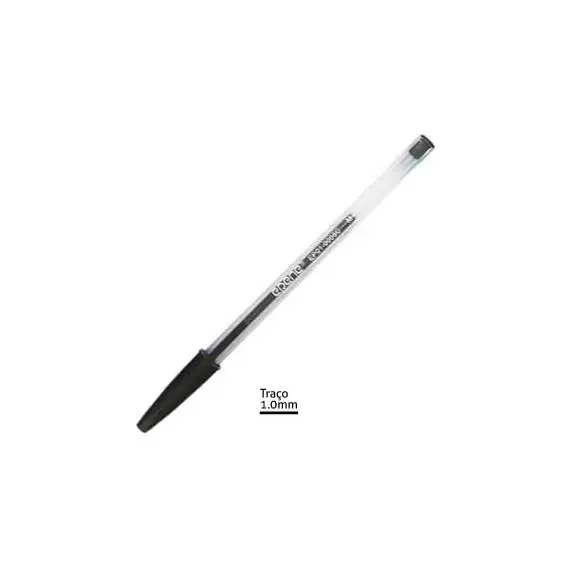 Esferográfica EPENE EP01-0108 Ball Point Preto 1mm | Loja online bluepixel.pt