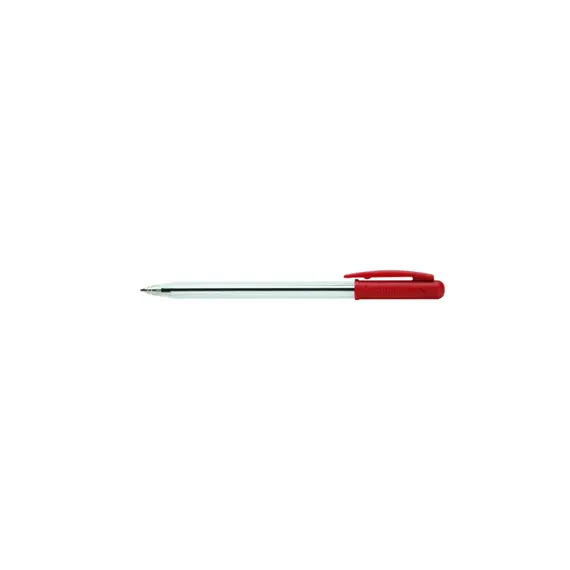 Esferográfica Tratto Ball Point Vermelho 1mm - Pack de 50 unidades | Loja online bluepixel.pt