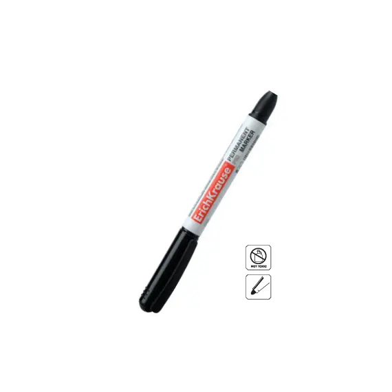 Marcador Médio EK P80 ERICHKRAUSE 1,5-2mm Preto - Embalagem de 12 unidades | bluepixel.pt