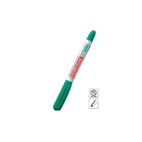 Marcador Médio EK P80 1,5mm Verde - Pack de 12 | ERICHKRAUSE | Loja online bluepixel.pt