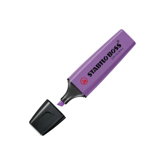 Marcador Fluorescente Stabilo 70/55 Roxo - Pack de 10 unidades | Loja BluePixel