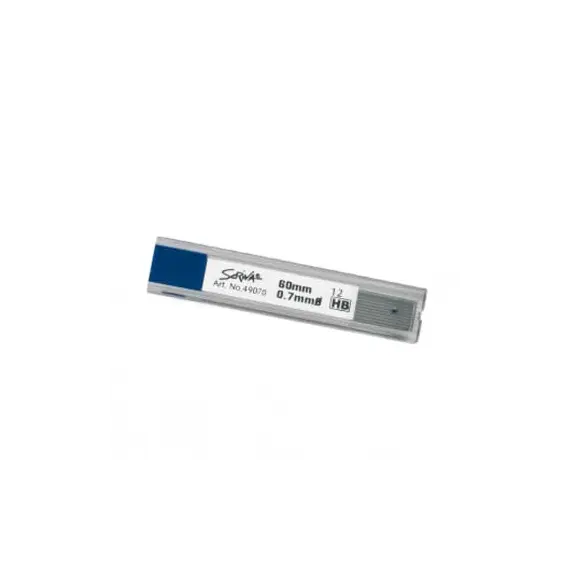 Lápis Scriva Minas Grafite 0,7mm HB - Pack 12 | Material Escolar de Qualidade