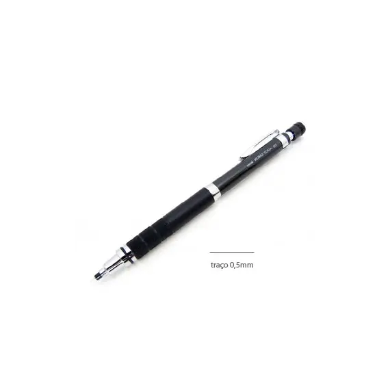 Lapiseira UNI Kurotoga M5-450T 0,5mm Preto | Escrita e Desenho de Precisão na bluepixel.pt