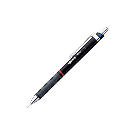 Lapiseira Rotring Tikky II 0,7mm Preto - Escrita e Desenho de Precisão | bluepixel.pt