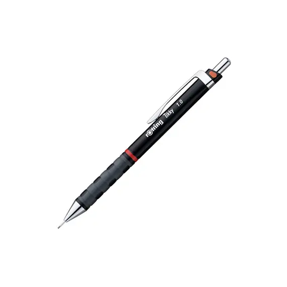 Lapiseira Rotring Tikky II 1mm Preto - Ferramenta de Desenho e Escrita de Alta Precisão