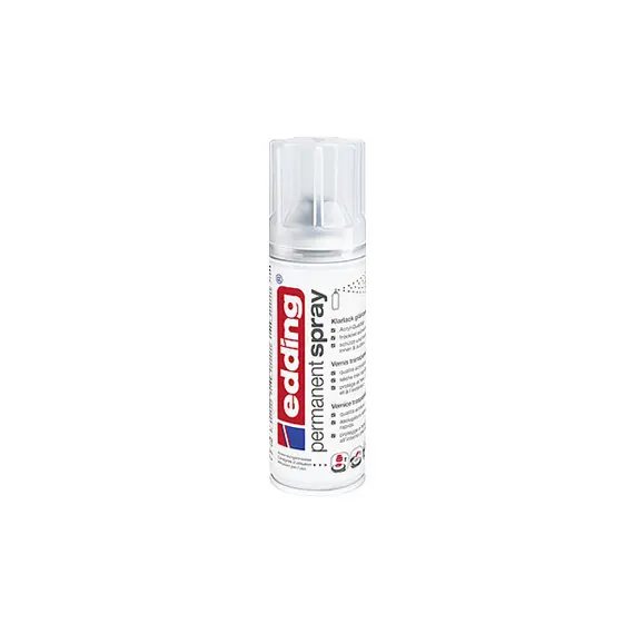 Verniz Acrílico Mate Edding 5200 Spray 200ml - Proteção e Acabamento de Alta Qualidade