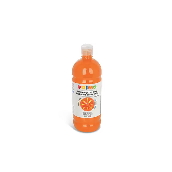 Guache Líquido Primo 1L Cor Laranja | Tintas de Alta Qualidade para Arte e Escola