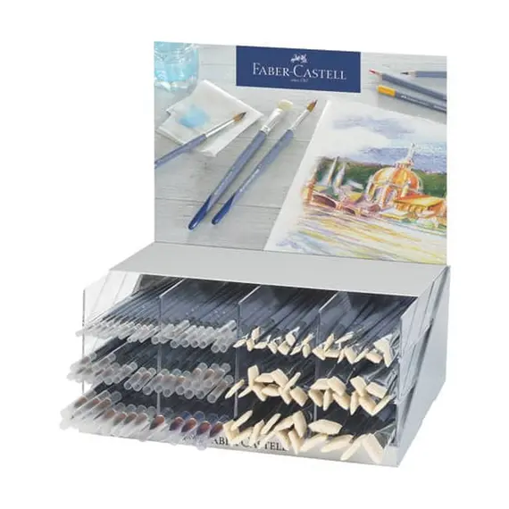 Conjunto de 110 Pincéis Guache e Aguarela Faber-Castell | Materiais de Arte de Qualidade