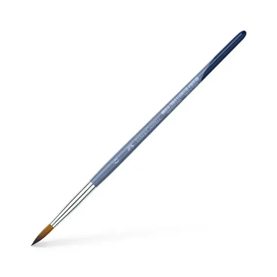 Pincel Guache Aguarela Redondo Nº6 Faber-Castell | Material de Arte de Qualidade
