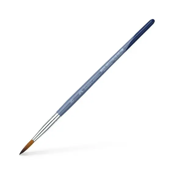 Pincel Guache Aguarela Redondo Nº8 Faber-Castell | Ferramentas de Pintura de Alta Qualidade