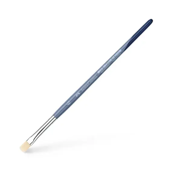 Pincel Guache Aguarela Espatulado Nº6 Faber Castell | Material de Arte de Qualidade