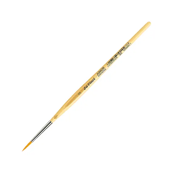 Pincel Hobby Escolar Redondo Nº3 Da Vinci - Material de Arte para Crianças e Iniciantes
