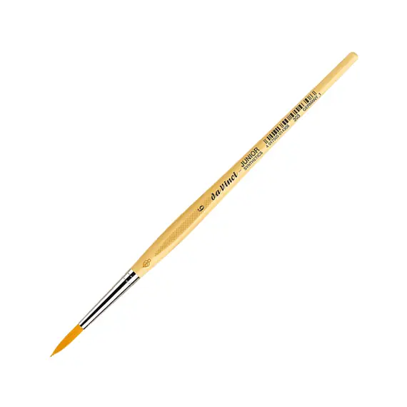 Pincel Hobby Escolar Redondo Nº6 Da Vinci - Material de Pintura para Iniciantes