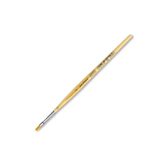 Pincel Hobby Escolar Espatulado Nº2 Da Vinci - Ferramenta de Pintura de Qualidade para Iniciantes