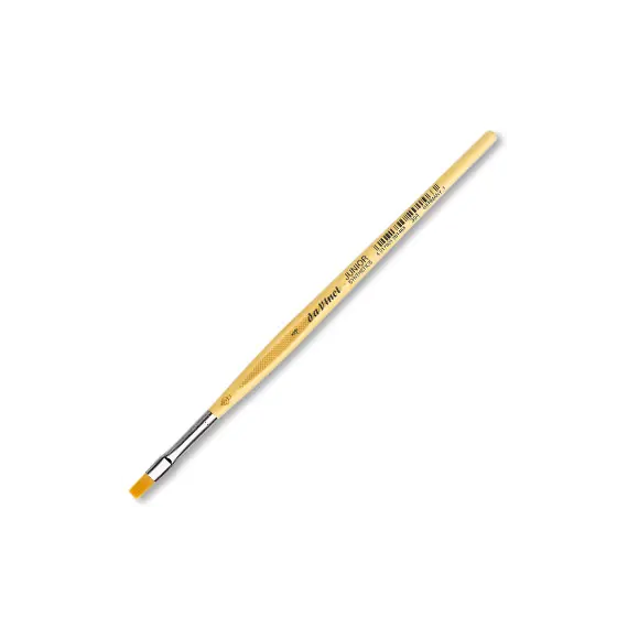 Pincel Hobby Escolar Espatulado Nº4 Da Vinci - Ferramenta de Pintura para Iniciantes e Hobbyistas
