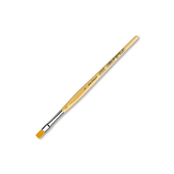 Pincel Hobby Escolar Espatulado Nº6 Da Vinci - Ferramenta de Pintura de Alta Qualidade