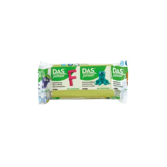 Pasta Modelar Verde Claro Junior DAS 100g | Brinquedo Criativo para Crianças na bluepixel.pt