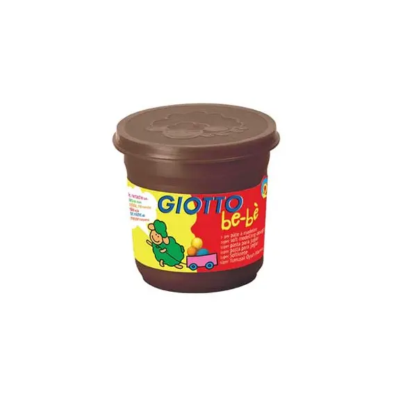 Pasta Modelar Castanha Giotto Be-Be 220g - Brinquedo Criativo para Crianças