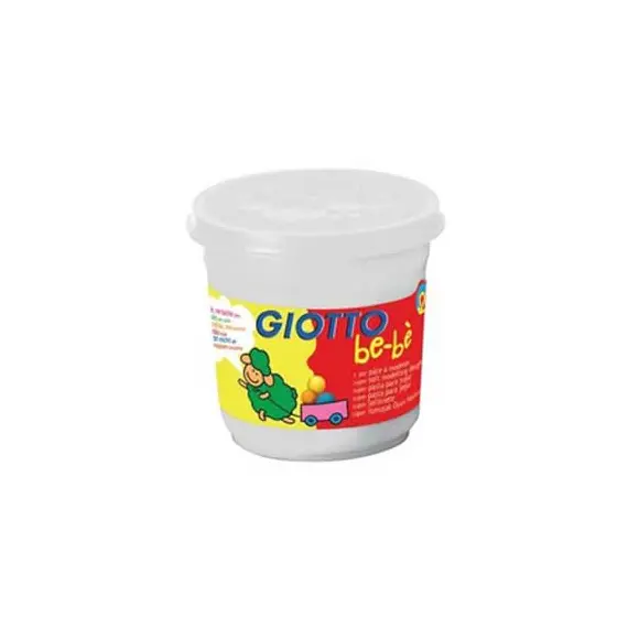Pasta Modelar Branco Giotto Be-Be 220g - Material artístico infantil para crianças na bluepixel.pt