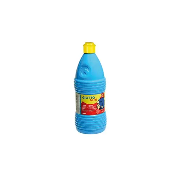 Guache Líquido Giotto Be-Be 1L Azul | Tinta Infantil de Qualidade para Crianças