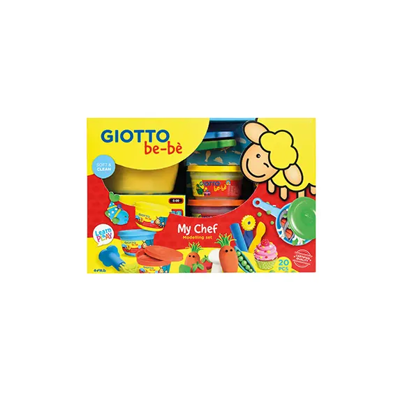 Conjunto Giotto Be-Be My Chef - Utensílios de Cozinha para Crianças | Loja BluePixel