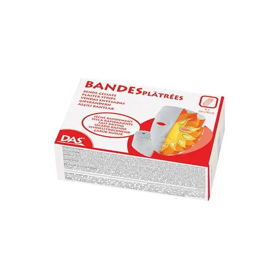 Gesso em Bandas DAS 8cm x 3m - Pack de 4 unidades | Materiais de construção Portugal