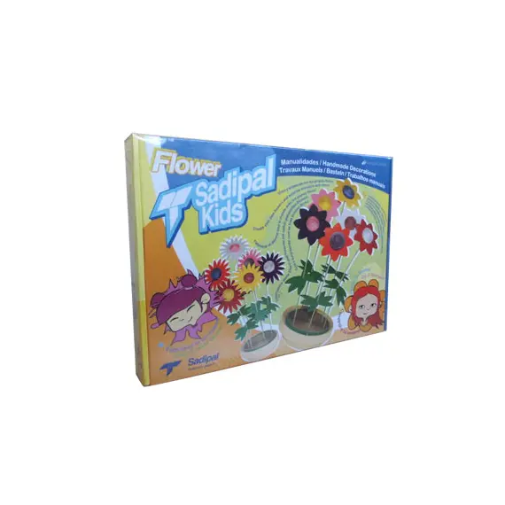 Kit Montagem Cartão Sadipal Kids Flower | Brinquedo Educativo para Crianças | Sadipal Portugal