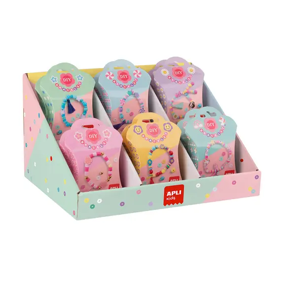 Kit Pulseiras DIY Apli Kids - 18 Unidades | Diversão Criativa para Crianças na BluePixel.pt