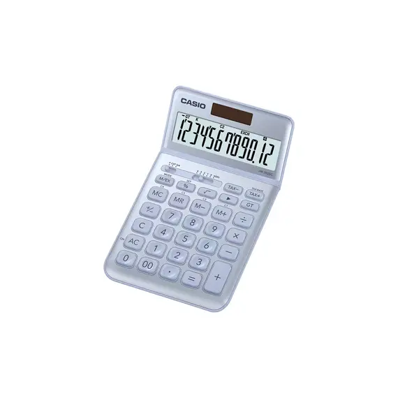 Calculadora Casio JW200SCBU Azul Claro - 12 Dígitos | Loja BluePixel