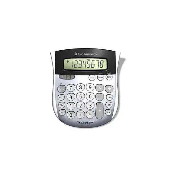Calculadora Texas TI 1795 SV de 8 Dígitos | Calculadora Secretária de Alta Precisão