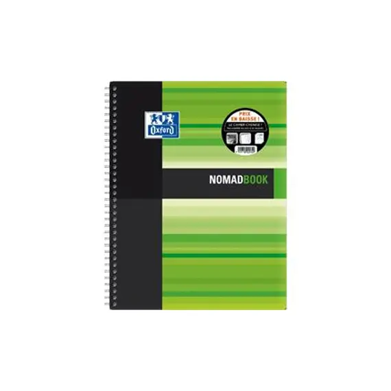 Caderno Espiral A4 Pautado Oxford Nomadbook | Material Escolar de Qualidade na bluepixel.pt