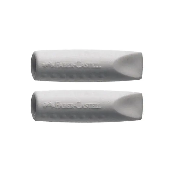 Borracha para ponta de lápis Faber-Castell Grip 2001 - Pack 2 unidades | Loja online bluepixel.pt