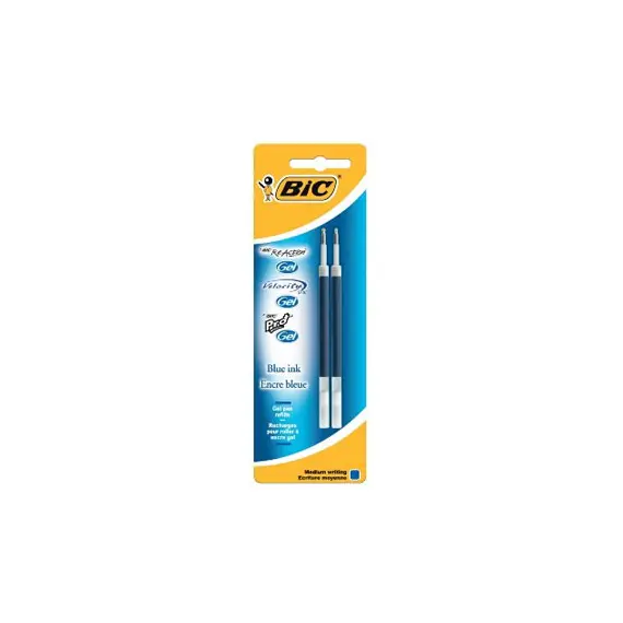 Recarga Esferográfica BIC 862229 1mm Azul - Compatível e de Alta Qualidade | BluePixel